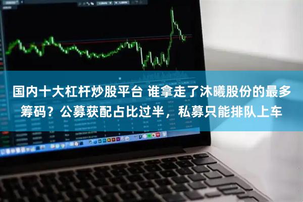 国内十大杠杆炒股平台 谁拿走了沐曦股份的最多筹码?公募获配占比过半,私募只能排队上车